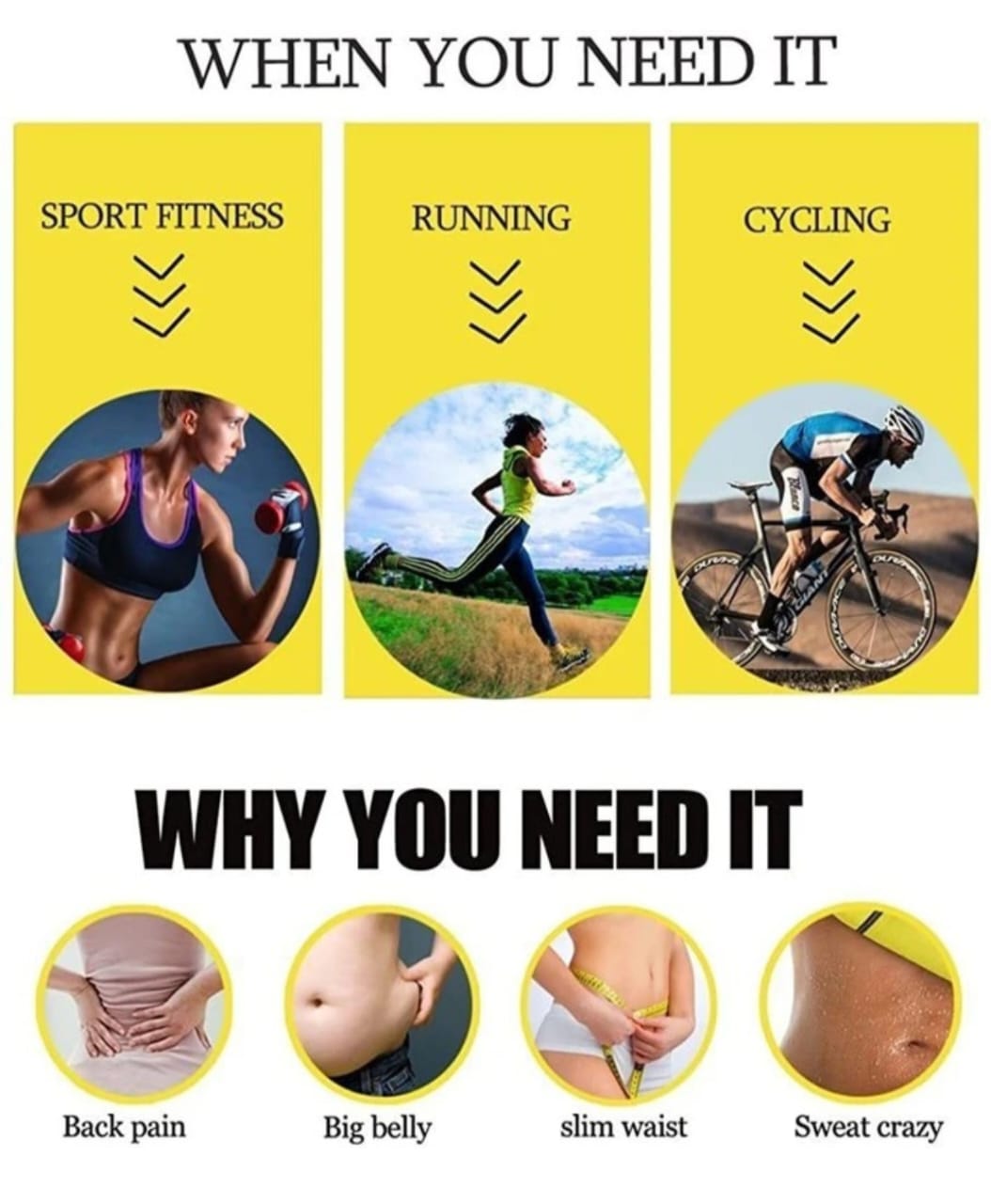 Adjustable Waist Trimmer Belt | Sweat, Shape & Support Anytime 💪