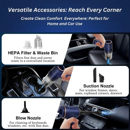 Portable Air Duster Wireless Vacuum Cleaner