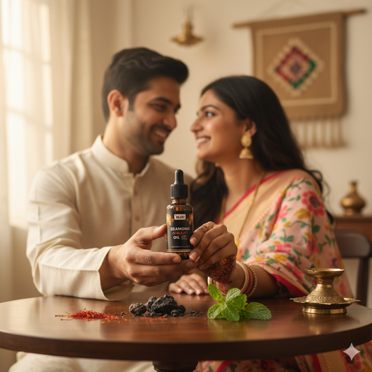 Diamond Shilajit Power Oil 💎⚡ (2 pack x 30ml) long-lasting energy & performance.